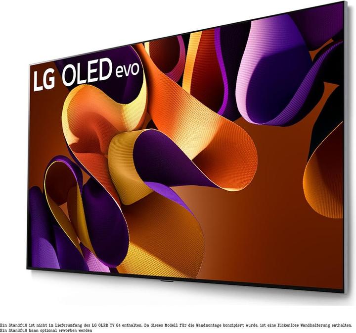 Produktbild LG OLED65G48LW 4K OLED evo TV (2024) Gallery Design 164 cm (65) (65", G4, OLED, 4K, 2024)