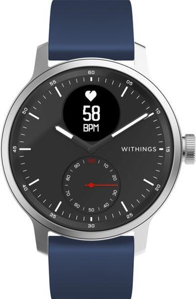 Actual product image Withings Steel HR Bracelet (40 mm, Silicone, Stainless steel)