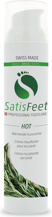 Actual product image Satisfeet Hot Creme (Foot cream & foot gel, 100 ml)
