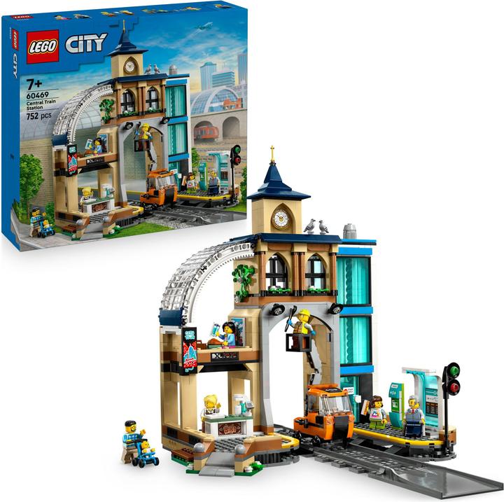 Productafbeelding LEGO Hauptbahnhof (60469, LEGO Stad)