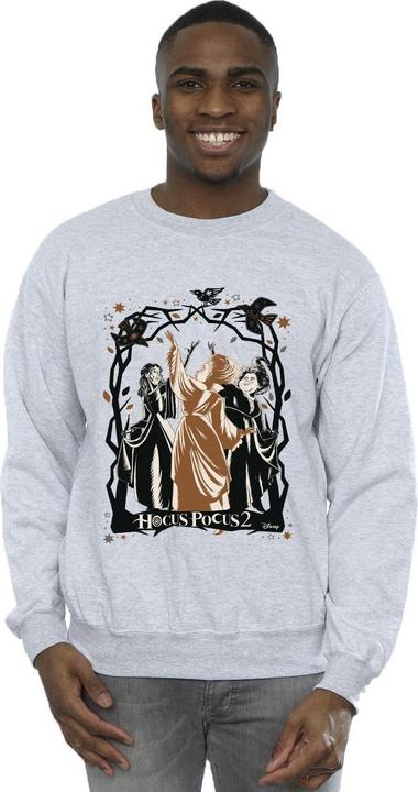 Actual product image Disney Mens Hocus Pocus Birds Sweatshirt (L)