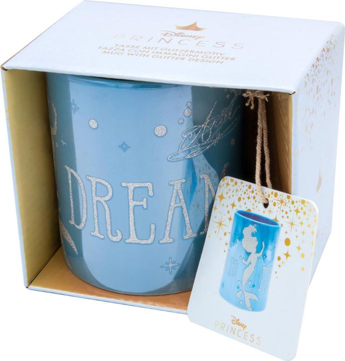 Immagine prodotto Disney Princess Ariel tazza lucida con immagini glitter - 320 ml (320 ml)