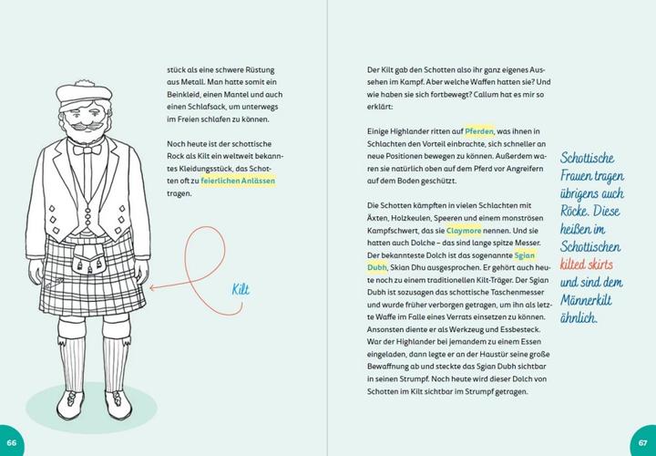 Actual product image Schottland for kids (German, Adam Preuss, Charis Bartsch, 2020)
