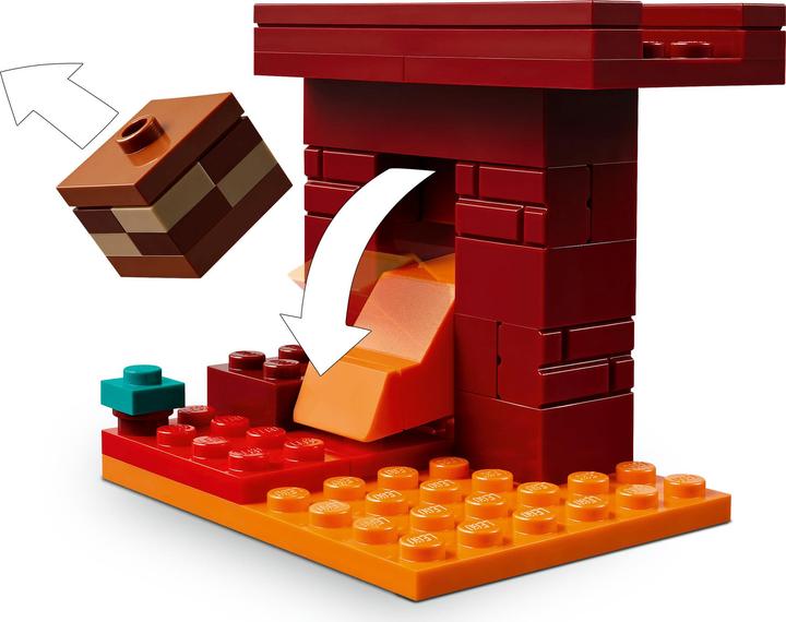 Produktbild LEGO Das Lava-Duell im Nether (21266, LEGO Minecraft)