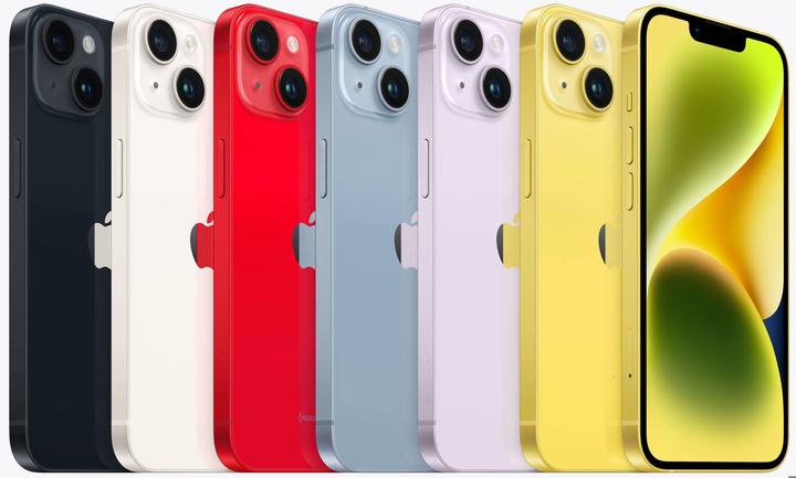 Actual product image Apple iPhone 14 Plus (256 GB, Starlight, 6.70", SIM + eSIM, 12 Mpx, 5G)