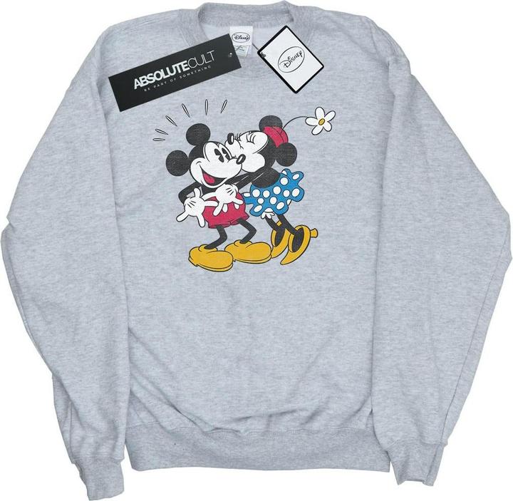 Produktbild Disney Mickey Mouse Mickey And Minnie Kiss Sweatshirt (L)