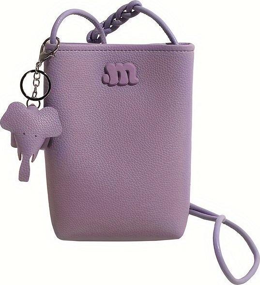 Only-Bags.Store Niedliche Mini-Kreuztasche, Elefanten-Handy-Tasche, Mode Eimer Umhängetasche
