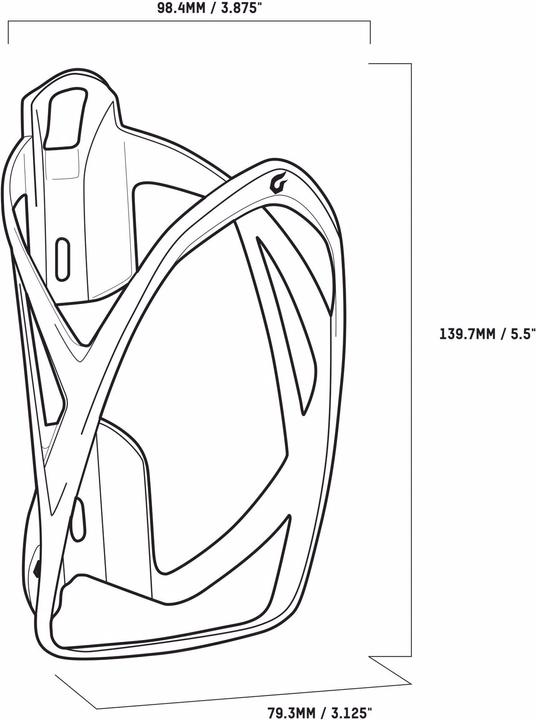 Actual product image Blackburn slick cage
