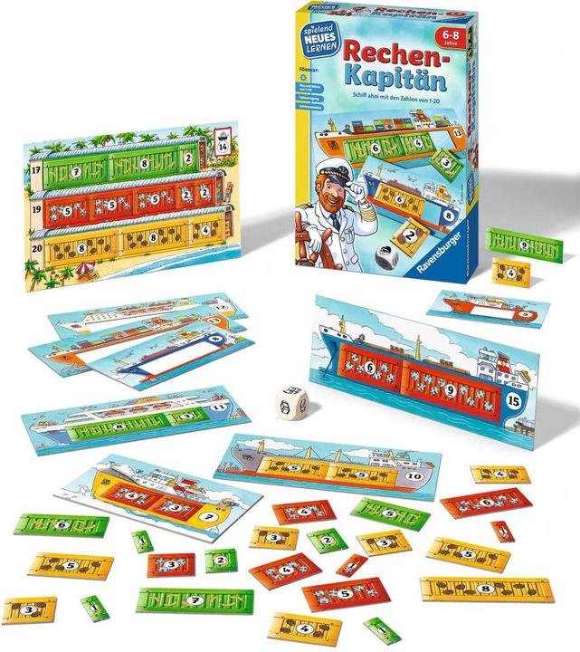 Image du produit Ravensburger Capitaine de calcul (Allemand)