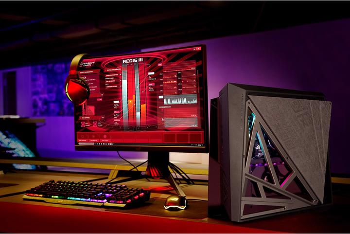 Actual product image ASUS ROG Huracan – G21CX-CH006T (Intel Core i7-9700K, 16 GB, 512 GB, GeForce RTX 2070 Super)
