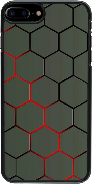 Produktbild PhoneLook Hülle Geometric Line red (Apple iPhone 7 Plus)