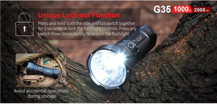Produktbild Klarus G35 LED Taschenlampe