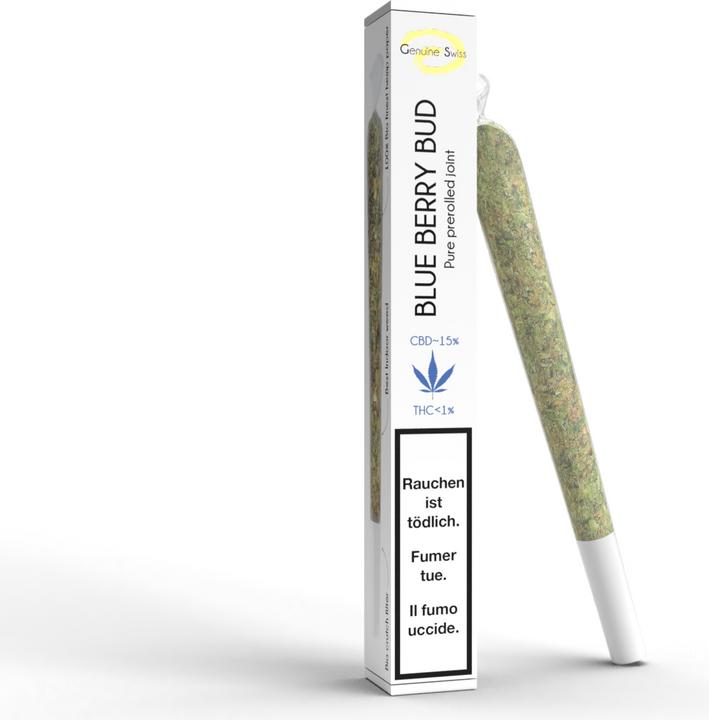 Image du produit Genuine Swiss Blue Berry Bud (1 g, Intérieur)