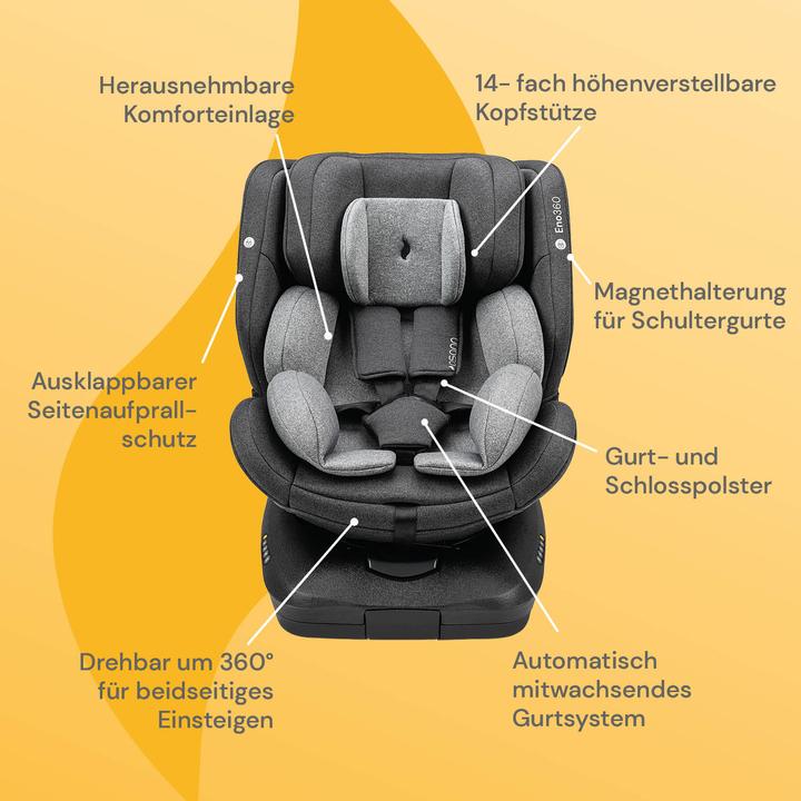 Image du produit Osann Eno360 i-Size (Reboarder, Norme ECE R129/i-Size)