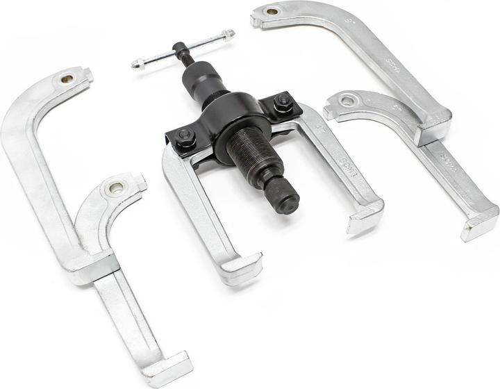 Produktbild Wiltec Hydraulik Abzieher Set 10t Lagerabzieher Auszieher hydraulisch im Koffer
