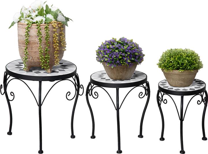 Produktbild Outsunny Blumenständer mit Metallrahmen
