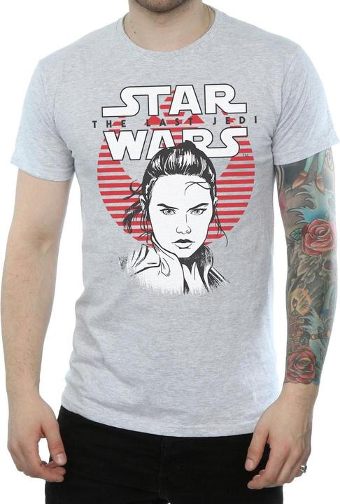 Actual product image Star Wars Mens The Last Jedi Heroes T-Shirt (L)