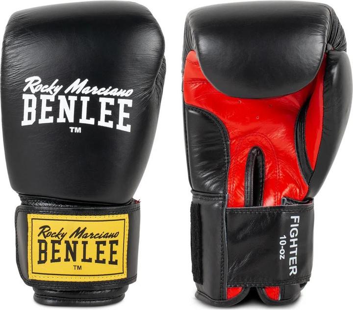 Immagine prodotto Benlee Guantoni da boxe Fighter in pelle nera (10 OZ)