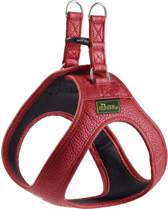 Actual product image Hunter Harness Love 37-40/XS-S, red/black, dog size: S, XS (Dog, Walks)