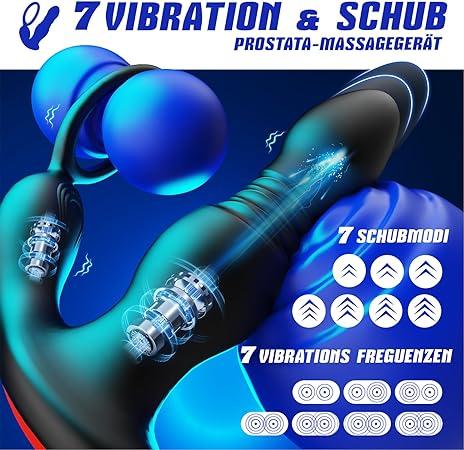 Image du produit Eherson Vibrateur anal avec anneau pénien