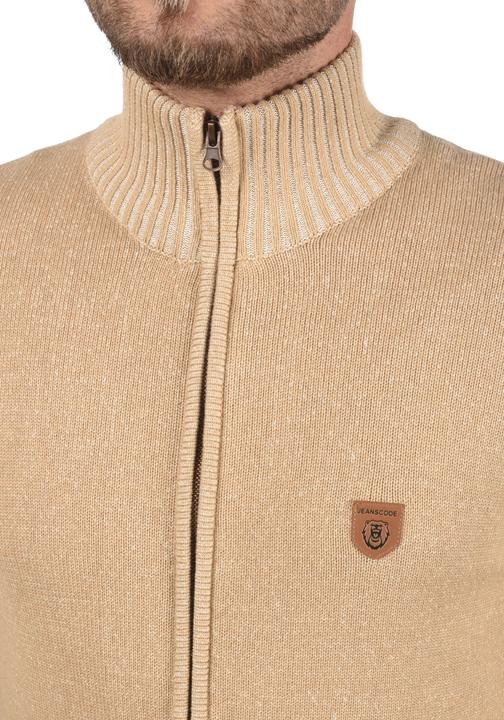 Immagine prodotto Indicode Andy Cardigan Giacca In Maglia Grossa Maglieria Da Uomo Con Collo AltoStampa (S)
