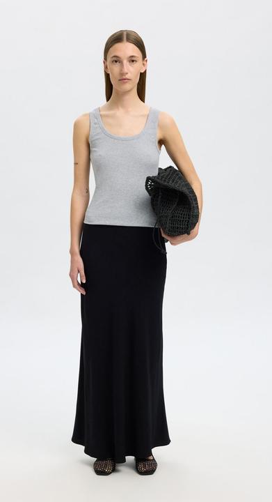 Actual product image Selected Femme Rippmuster Baumwoll Tanktop (XXL)