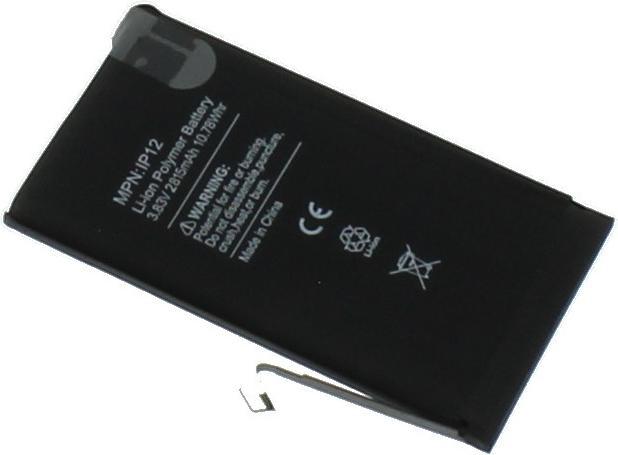 Produktbild MobileParts iPhone 12 / 12 Pro Batterie - No PopUp + PowerView (Akku, iPhone 12, iPhone 12 Pro)