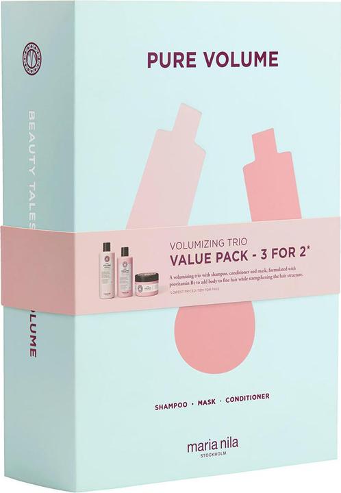 Actual product image Maria Nila Pure Volume Holiday Box (Hair care set)