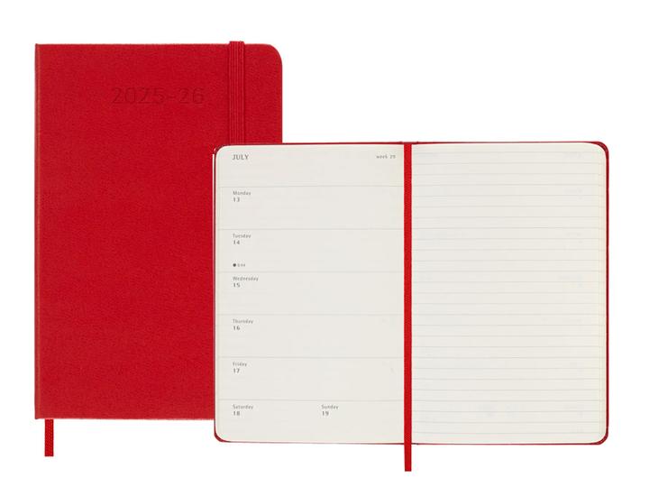 Immagine prodotto Moleskine Agende scolastiche Hard Cover Weekly Notebook (90 x 140 mm, Inglese)