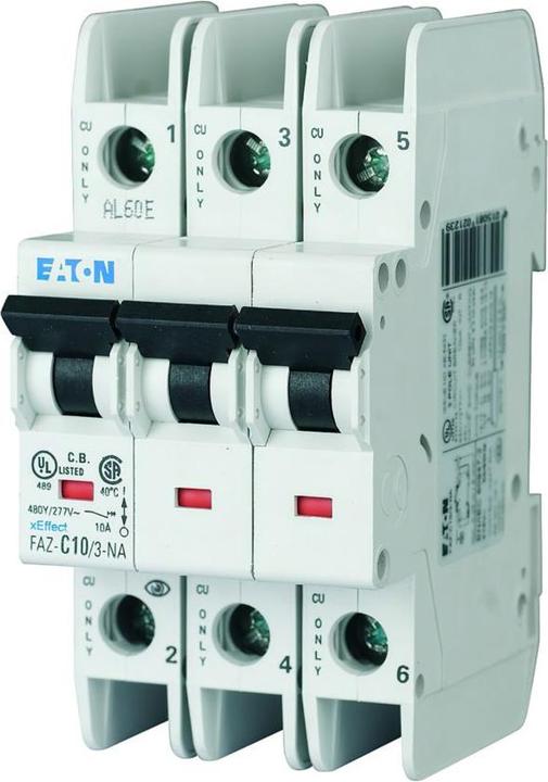 Produktbild Eaton MOE FAZ-C1,5/3-NA LS-Schalter 1,5A 3p C-Char