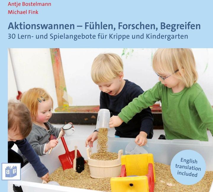 Actual product image Aktionswannen - Fühlen, Forschen, Begreifen (German, Michael Fink, Antje Bostelmann, 2018)