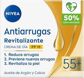 Produktbild NIVEA Revitalisierende Anti-Falten Tagescreme 55+ SPF 15 50ml (50 ml, Tagescreme, SPF 15)