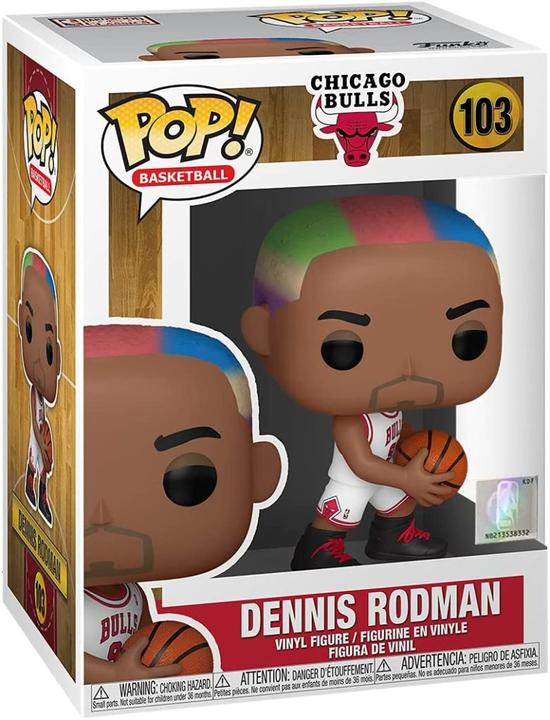 Image du produit Funko POP! - NBA Legends: Dennis Rodman (Bulls Home)
