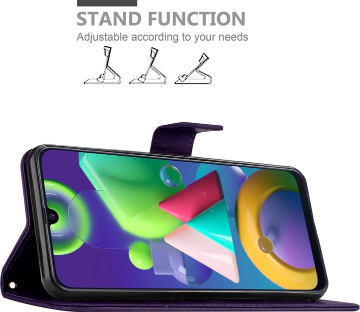Productafbeelding Cadorabo Bloemen Boekomslag (Samsung Galaxy M31)