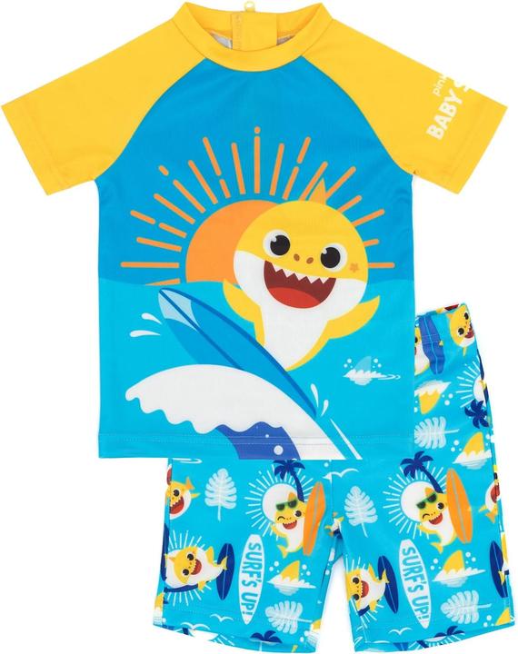 Image du produit Pinkfong Garçons Surf's Up! Maillot de bain deux pièces (110)