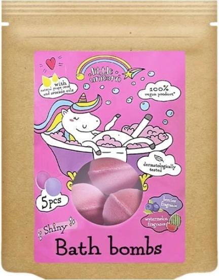 Actual product image little unicorn Small unicorn bath balls, 5 x 50 g