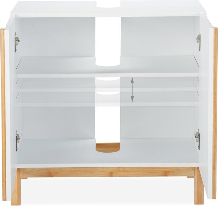 Immagine prodotto Relaxdays Mobile sottolavabo (60 x 30,5 x 60,5 cm)