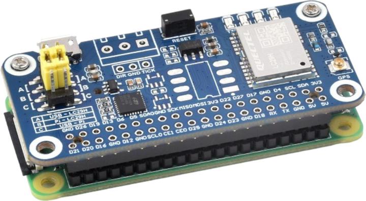 Immagine prodotto WaveShare Stazione base GPS-RTK LC29H(BS) a doppia banda L1+L2 per Raspberry Pi
