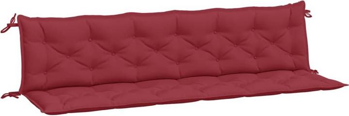 Image du produit VidaXL Coussins de banc de jardin 2 pcs. O x tissu ford (200 x 50 x 7 cm)