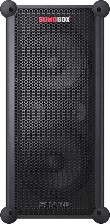 Actual product image Sharp CP-LS100 BT Party Speaker black (10 h, Rechargeable battery operated, Electrical connection)