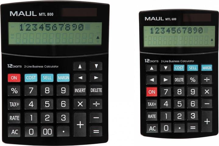 Actual product image Maul Calculator MTL600 Black (Solar cells)