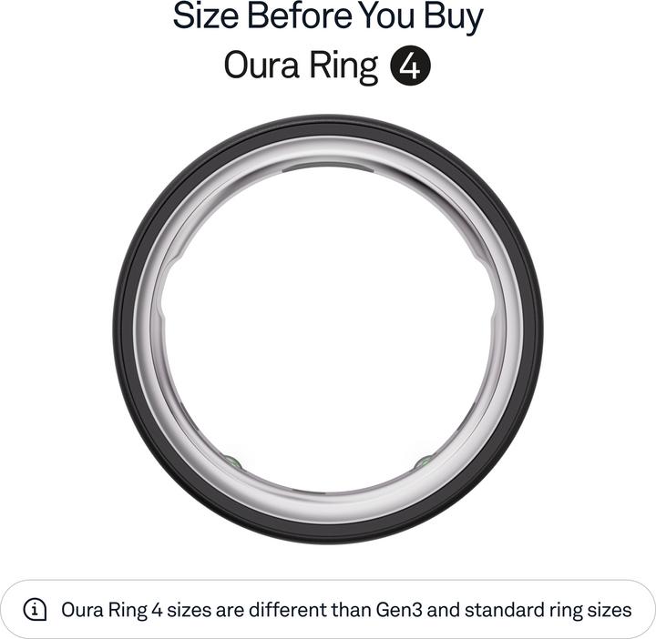 Produktbild Oura Ring 4 (10, Stealth)