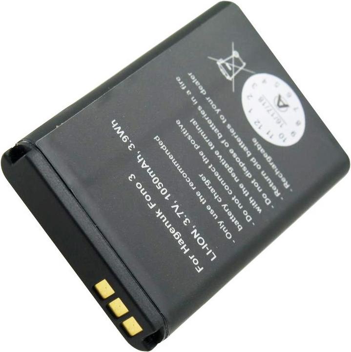 Produktbild hagenuk Akku Fono 3, BP-MPB16, DR6-2009, DR11-2009