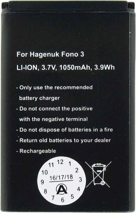 Produktbild hagenuk Akku Fono 3, BP-MPB16, DR6-2009, DR11-2009