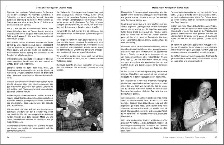 Immagine prodotto Alleingeburt - Schwangerschaft und Geburt in Eigenregie (Tedesco, Sarah Schmid, 2014)
