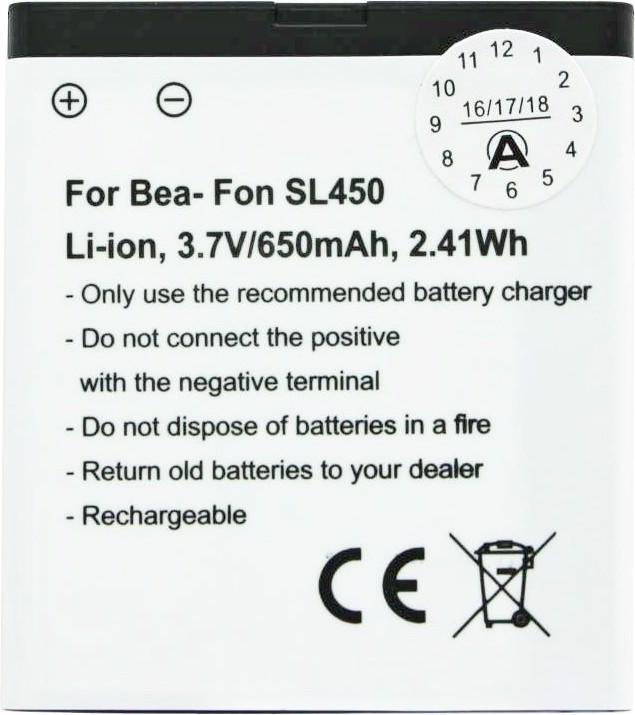 Actual product image AccuCell Battery BeaFon SL560