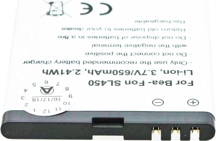 Actual product image AccuCell Battery BeaFon SL560