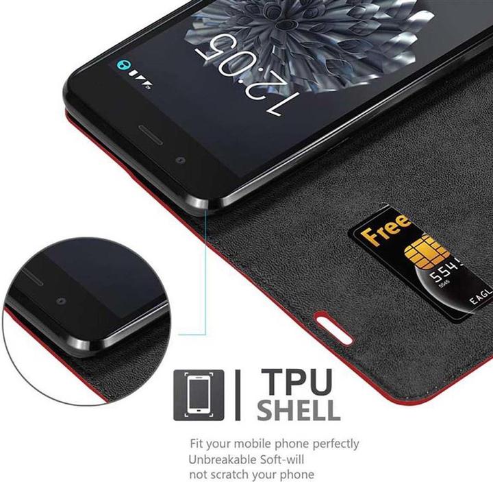 Immagine prodotto Cadorabo Copertina magnetica invisibile del libro (BQ Aquaris X5 Plus)