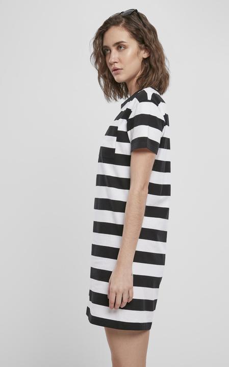 Image du produit Urban Classics Robe de tee-shirt à rayures pour femmes (S)