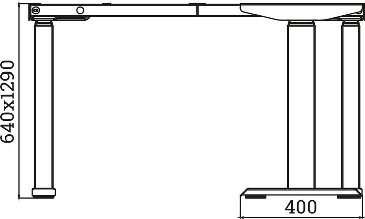 Immagine prodotto OK-Line Sistema di scrivania elettrica regolabile in altezza